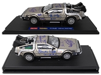 ''Back to the Future'' Cast Signed DeLorean